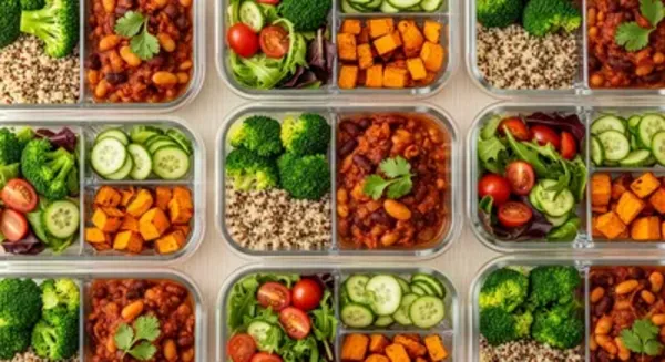 High-protein plant-based meals