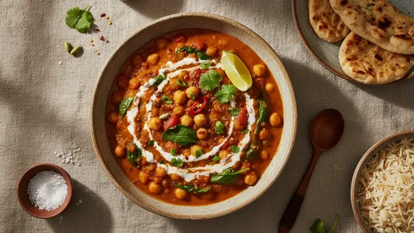 15-Minute Chickpea Curry