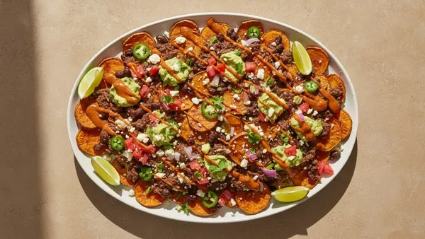 Loaded Sweet Potato Nachos